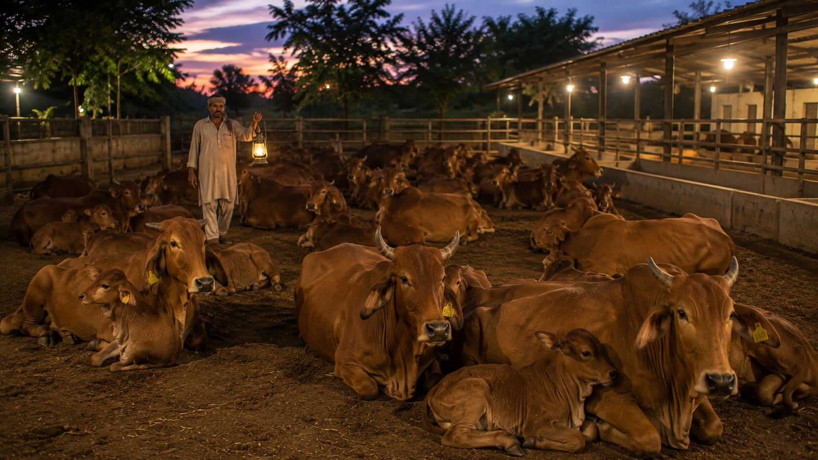 Lifelong care for every cow at the Gaushala